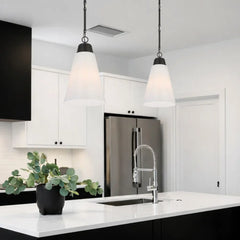 Brine Glass Pendant Light