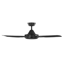 Bondi 48" AC Ceiling Fan with CCT LED Light Black