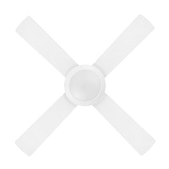 Bondi 52" AC Ceiling Fan with CCT LED Light White