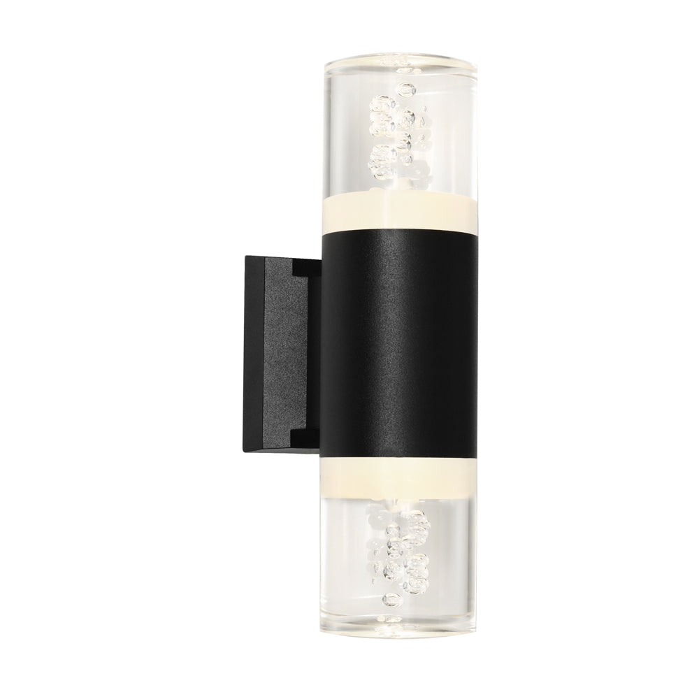 Calgary Up/Down LED Wall Light Black