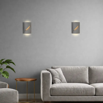 Calro Gypsum Up/Down Wall Light