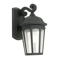 Cambridge 1 Light Wall Light Black