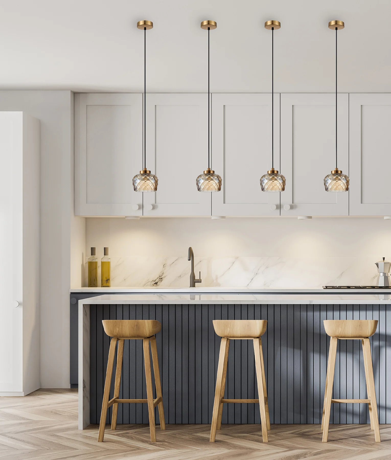 Caramelle Amber LED Pendant