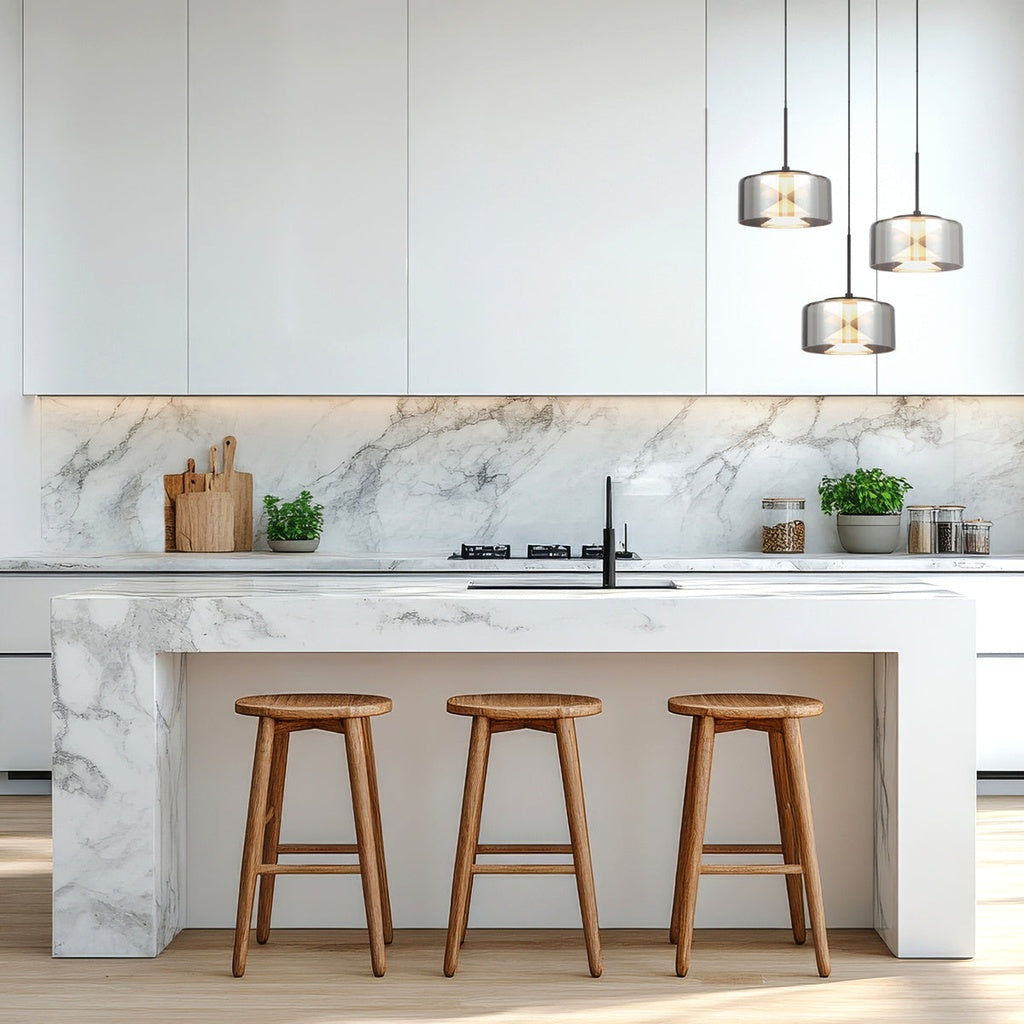 Cedro 1LT Smoked LED Pendant