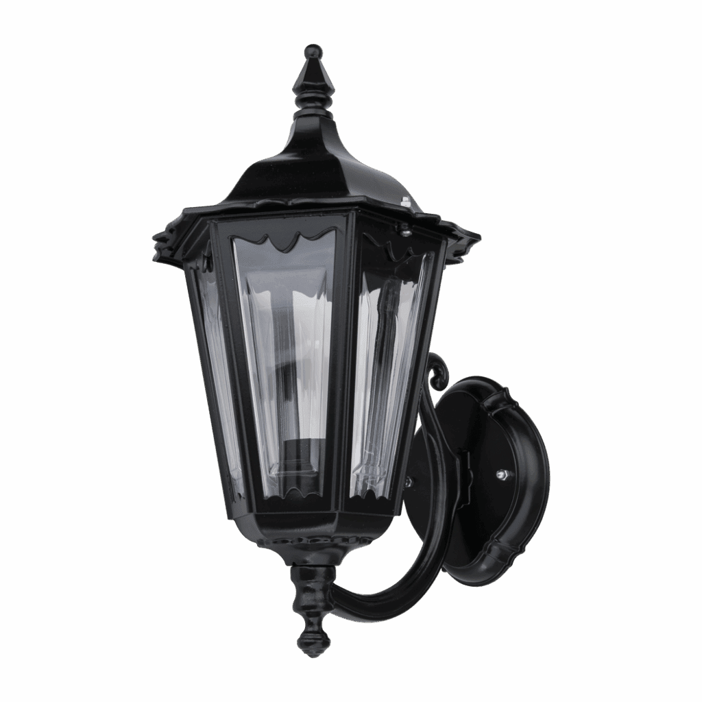Chester Curved Arm Upward Exterior Coach Light
