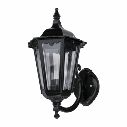 Chester Curved Arm Upward Exterior Coach Light