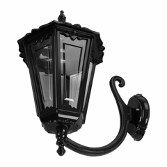 Chester Curved Arm Upward Exterior Coach Light