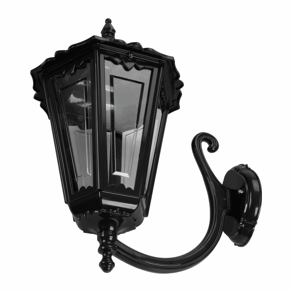 Chester Curved Arm Upward Exterior Coach Light