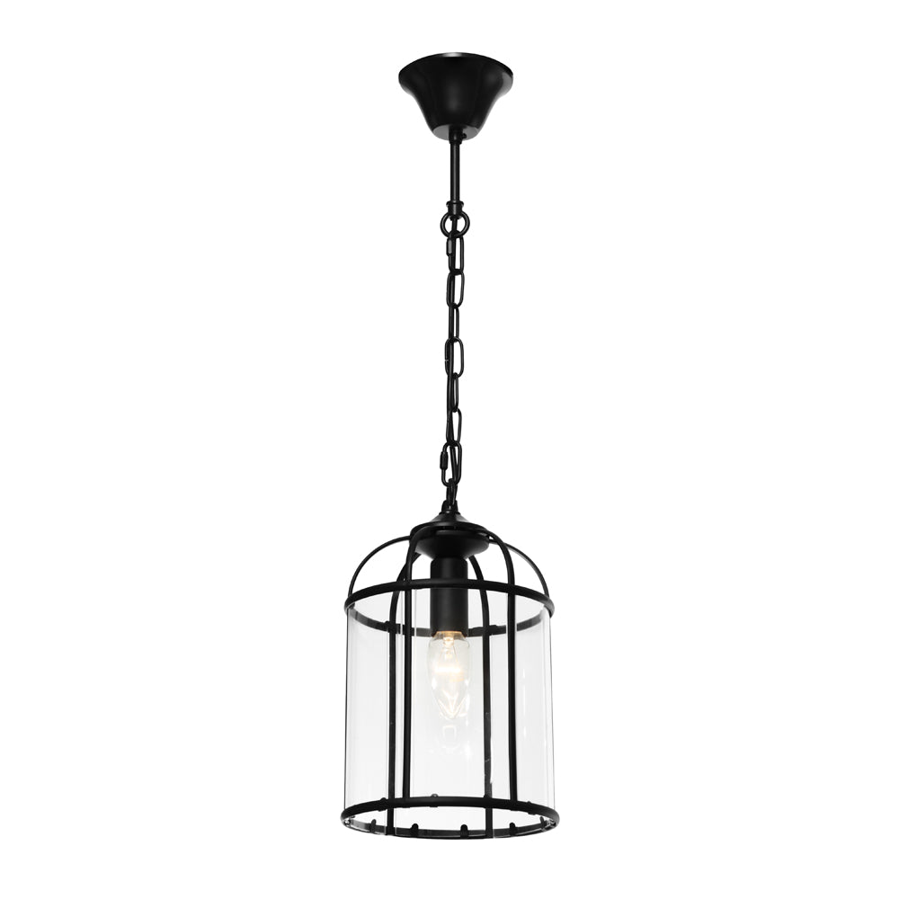 Clovelly 1LT Pendant Black