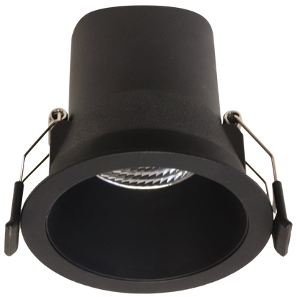 Coolum Plus 9w LED Downlight Black