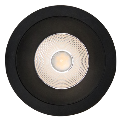 Coolum Plus 9w LED Downlight Black