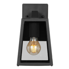 Cosca 145 Exterior Wall Light Black