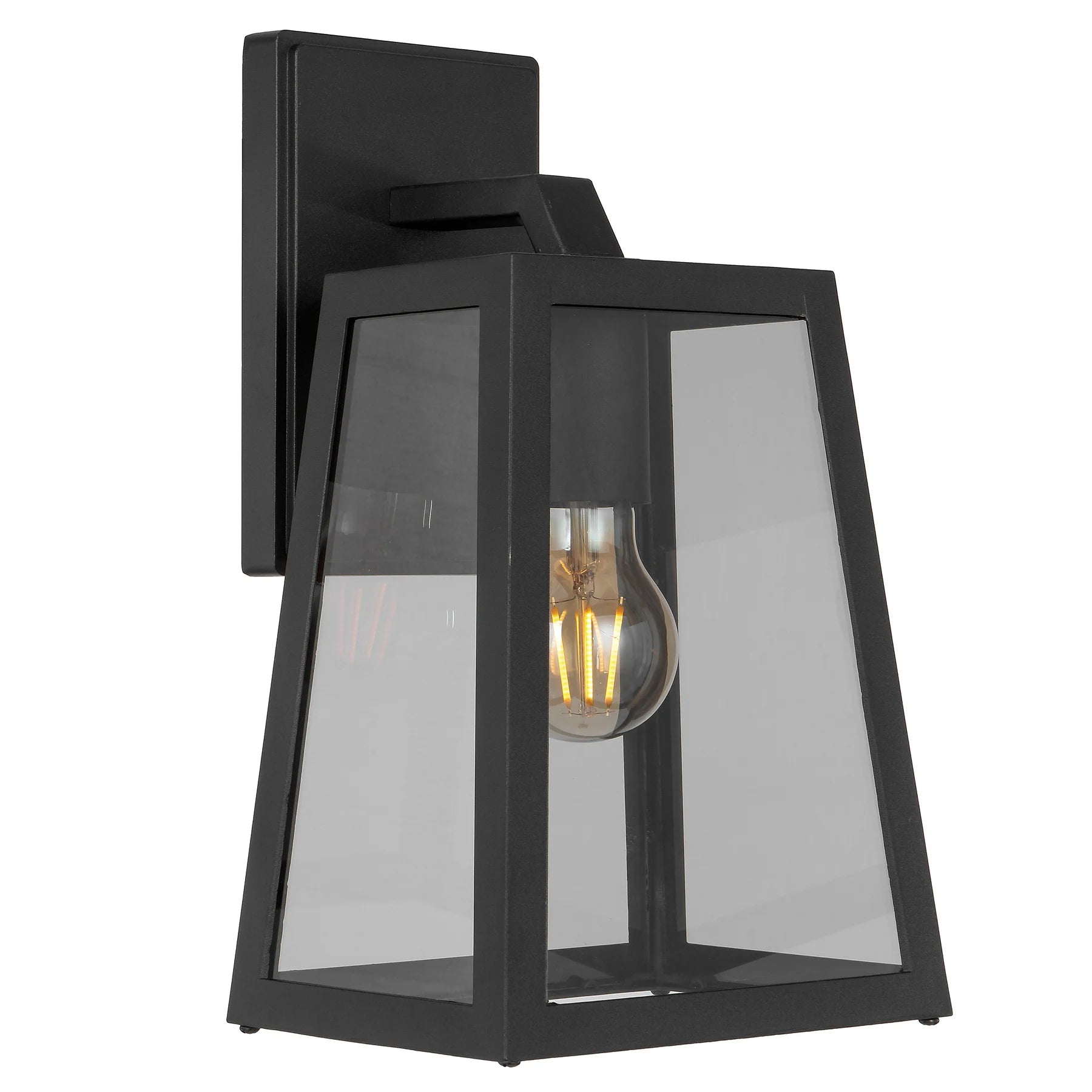 Cosca 180 Exterior Wall Light Black