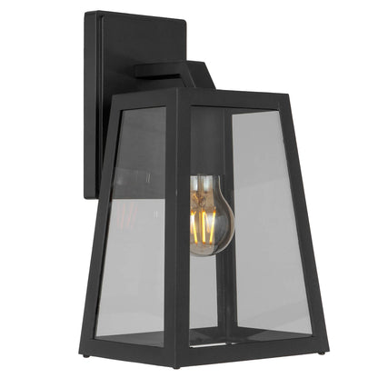 Cosca 180 Exterior Wall Light Black