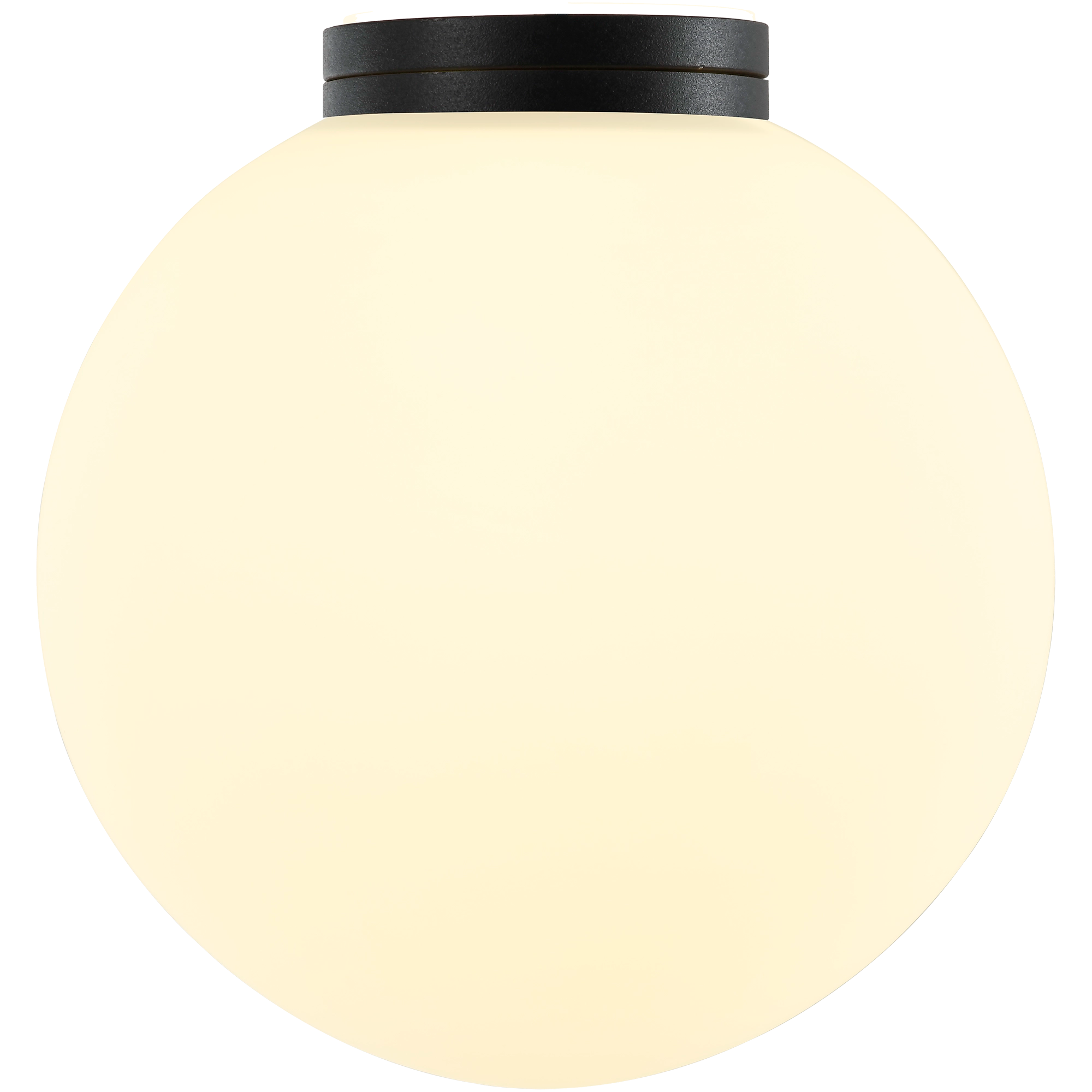 Crest Opal Orb Wall Light Black
