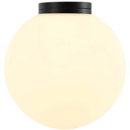 Crest Opal Orb Wall Light Black
