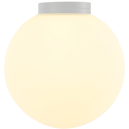 Crest Opal Orb Wall Light White