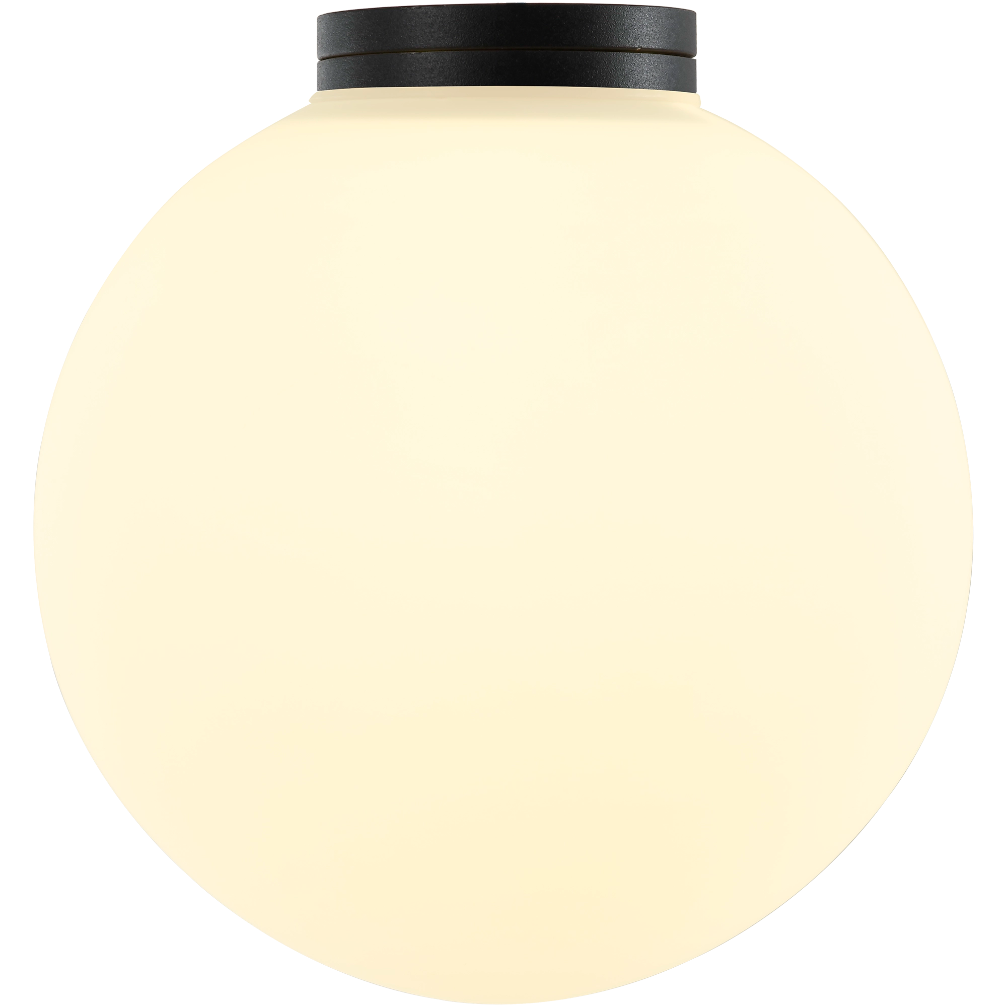 Crest Opal Orb Wall Light Black
