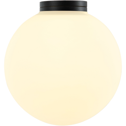 Crest Opal Orb Wall Light Black
