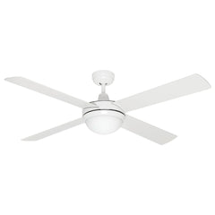 Caprice 52" AC Ceiling Fan White & B22 Light