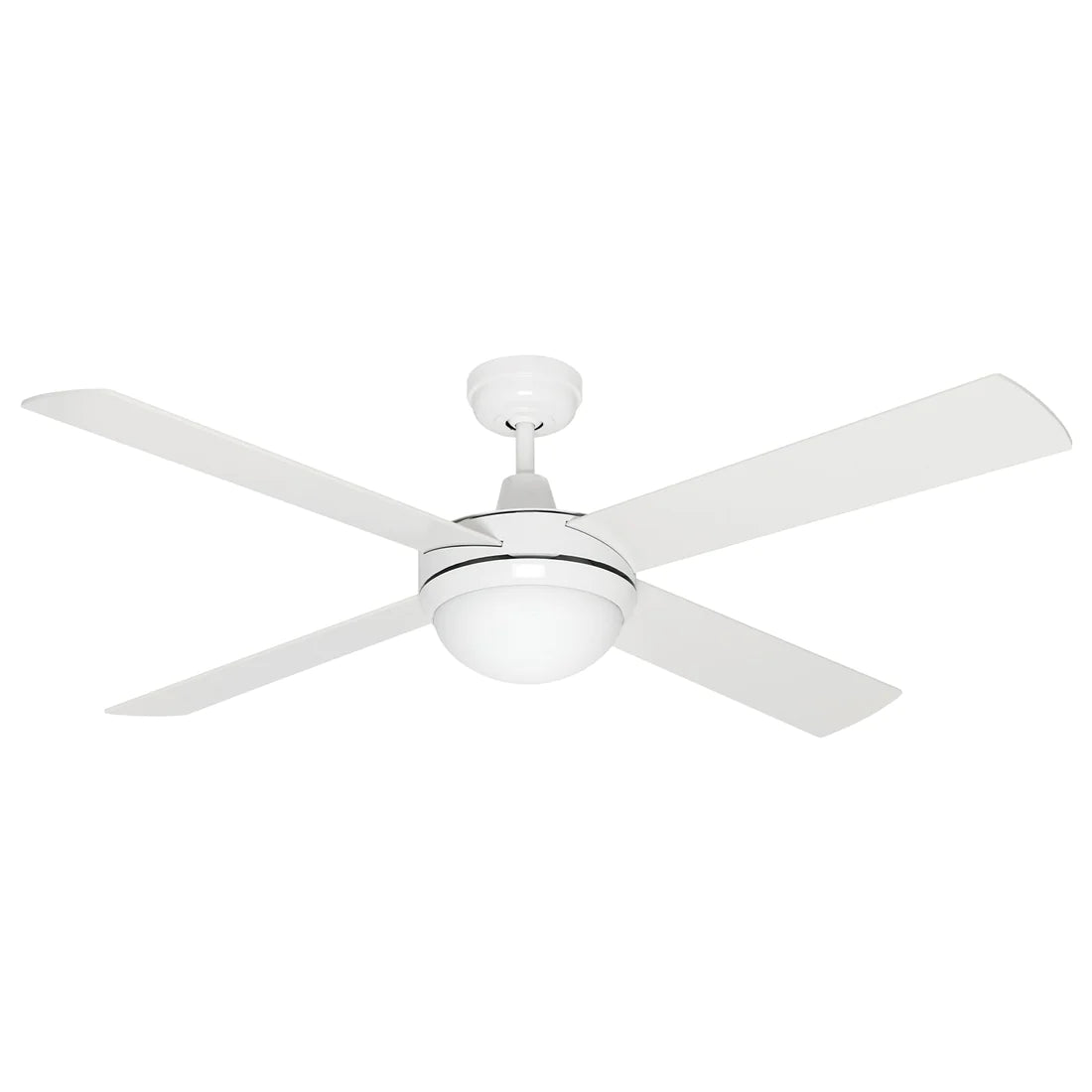 Caprice 52" AC Ceiling Fan White & B22 Light