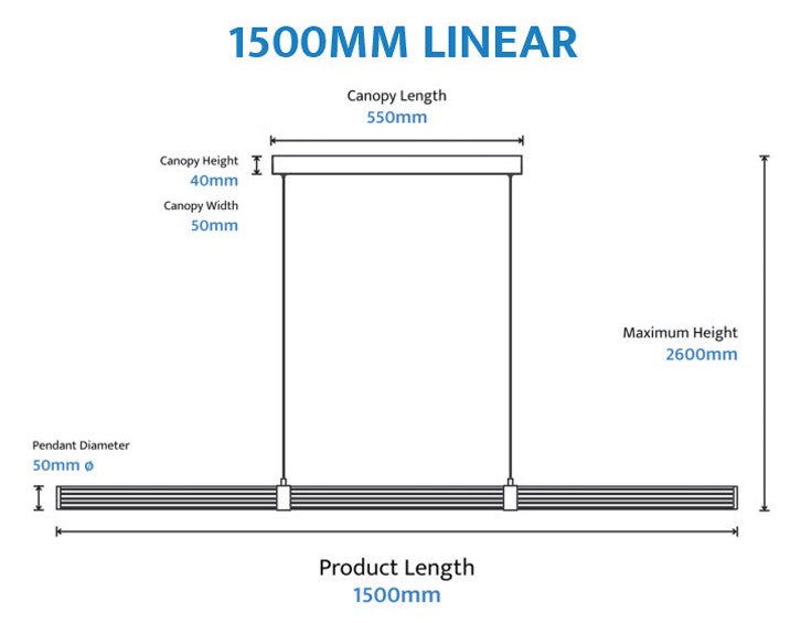 Charm Linear Pendant Light
