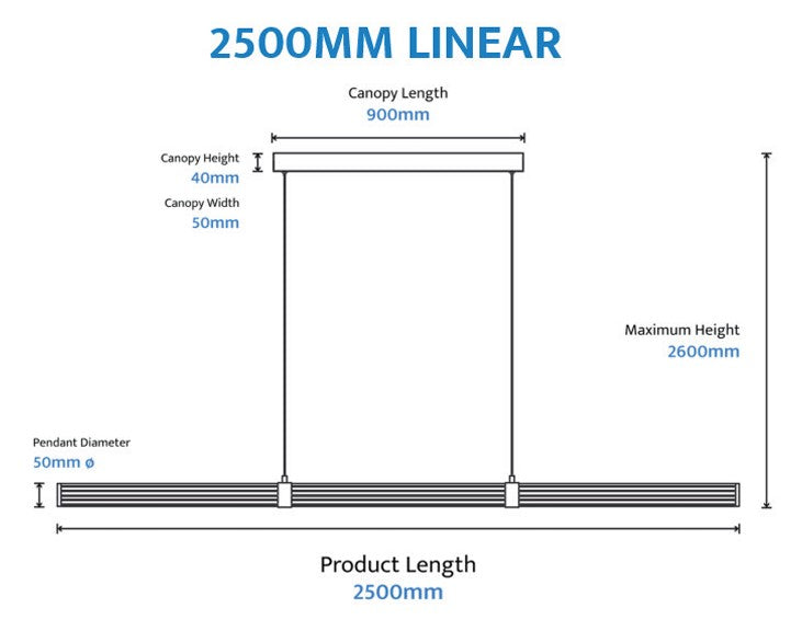 Charm Linear Pendant Light