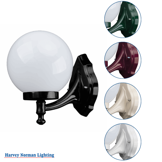 Siena Curved Exterior Wall Light
