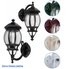 Vienna Curved Arm Exterior Coach Light