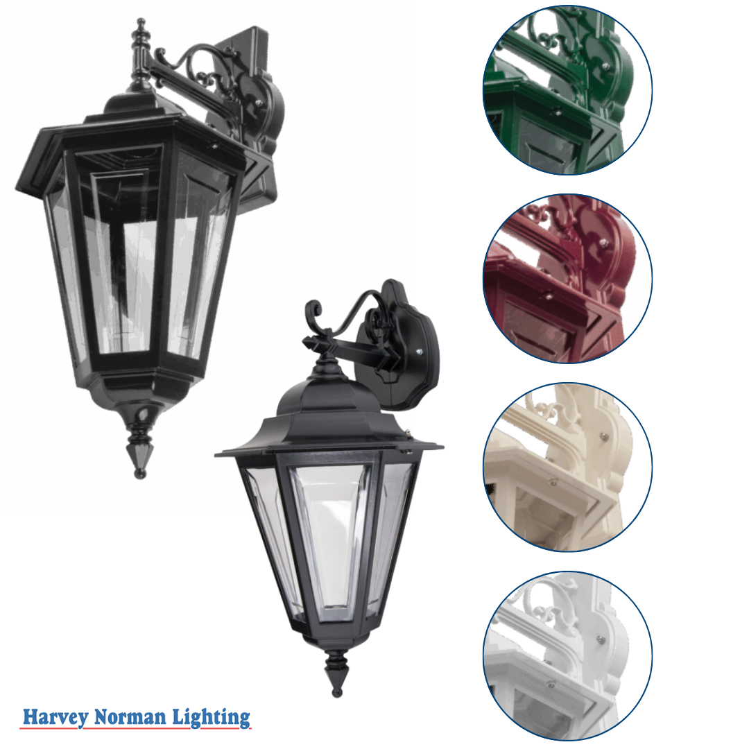 Turin Down-Facing Exterior Coach Light