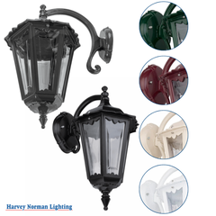 Chester Curved Arm Downward Exterior Coach Light