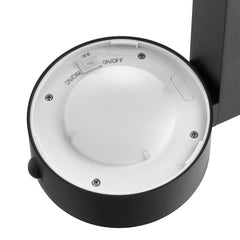 Coupar Solar Wall light Black