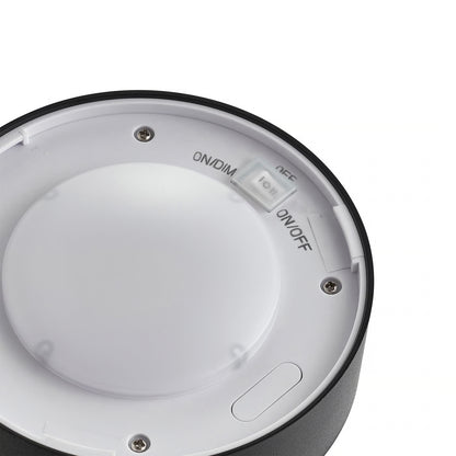 Coupar Solar Garden light Black