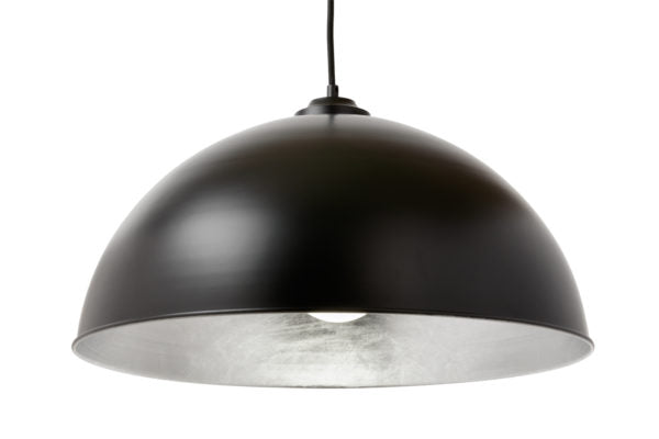 Newport 50cm Pendant Black/Silver