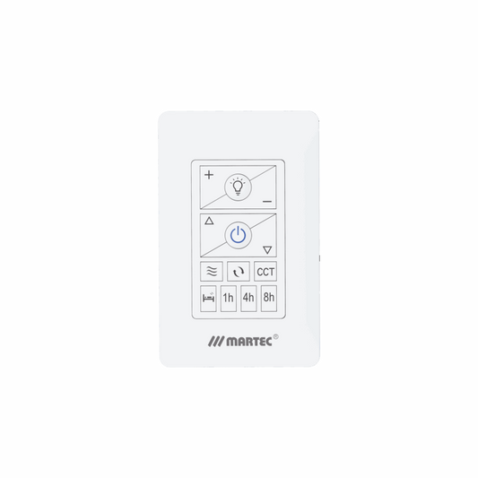 WIFI DC Wall Control to suit all MARTEC DC WIFI, Quantum DC & Zorro DC ceiling fans