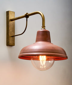 Deksel Wall Light Copper