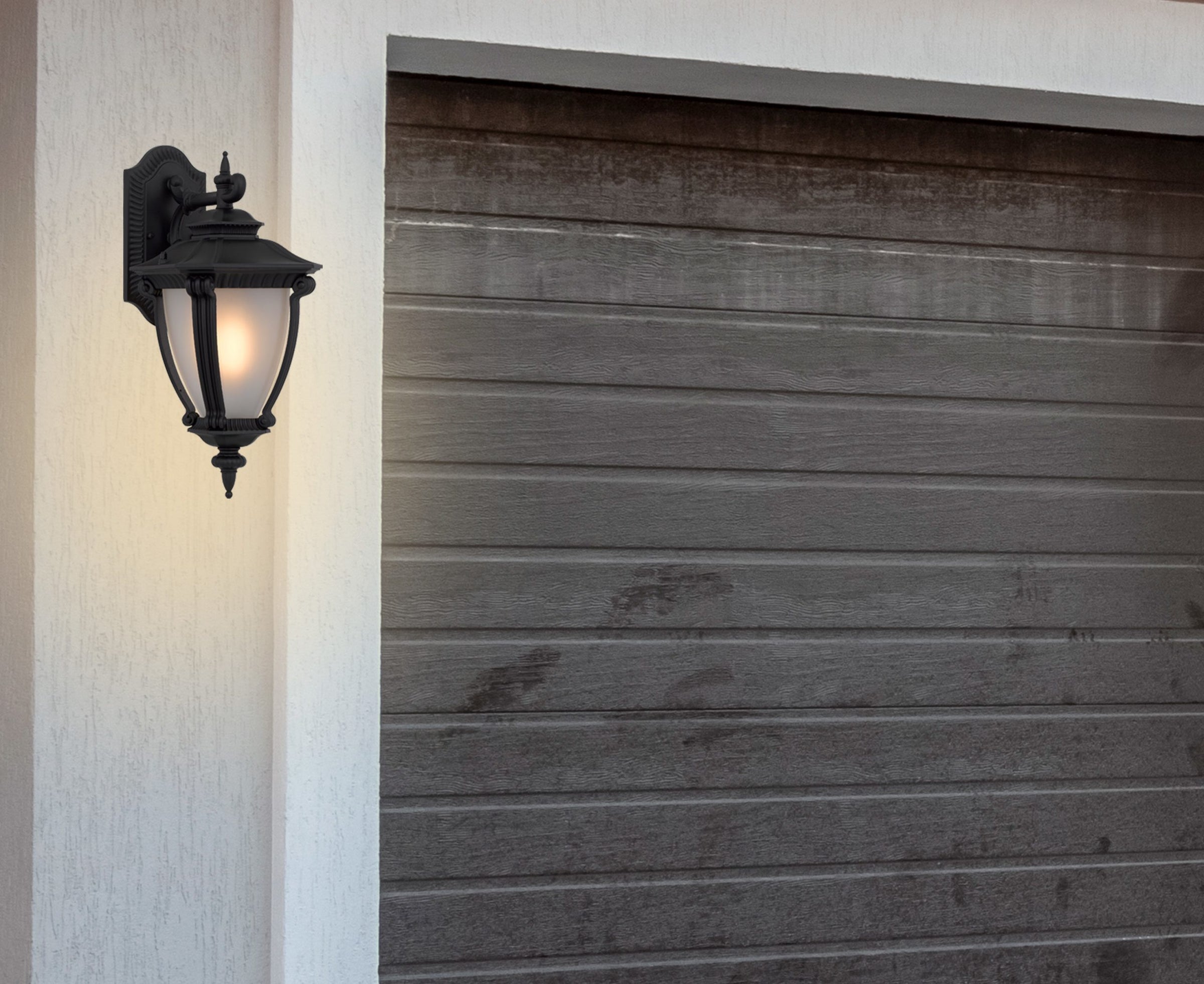 Delfino Exterior Wall Light Black