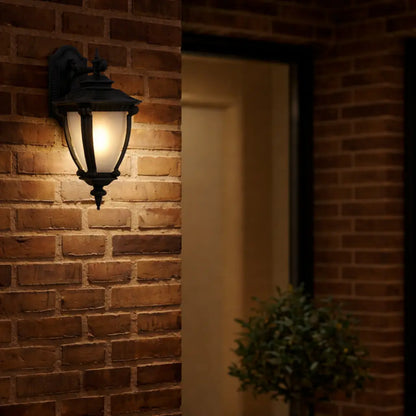 Delfino Exterior Wall Light Black