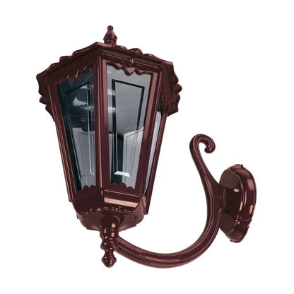 Chester Curved Arm Upward Exterior Coach Light