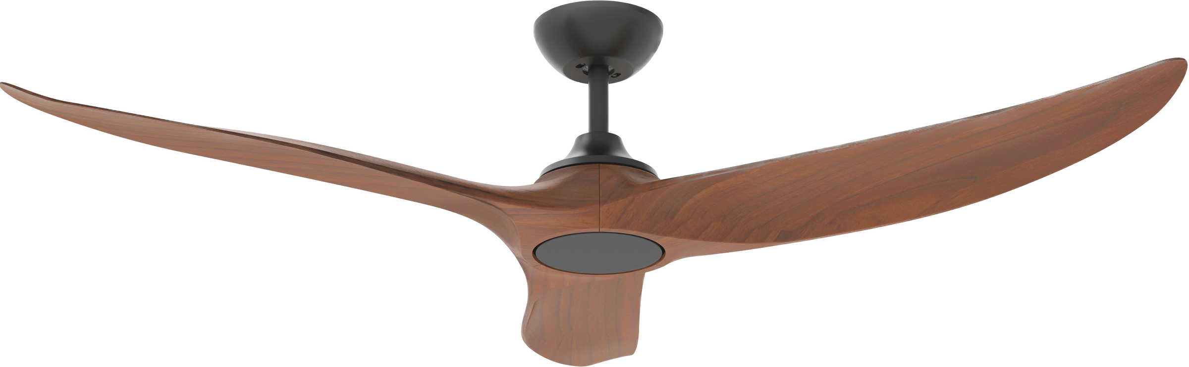 Evolve 60" DC Ceiling Fan Black & Koa