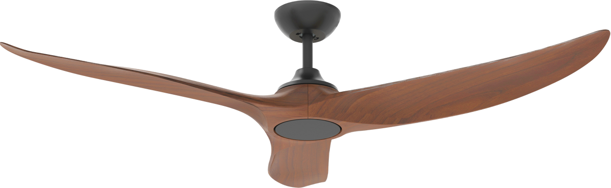 Evolve 52" DC Ceiling Fan Black & Koa