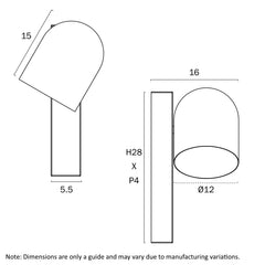 Echo Touch Wall Light
