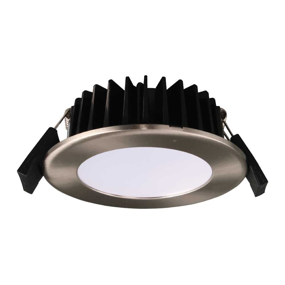 Ecogem 10w LED Downlight Satin Nickel