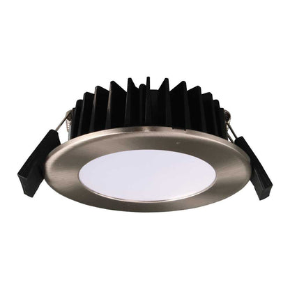 Ecogem 10w LED Downlight Satin Nickel
