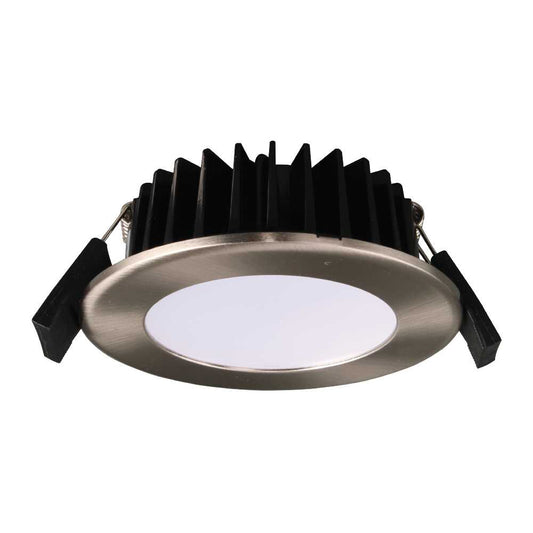 Ecogem 10w LED Downlight Satin Nickel