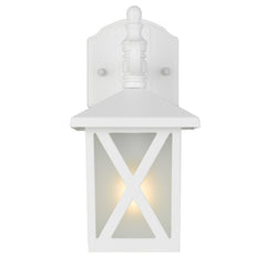 Eldon Exterior Wall Light White