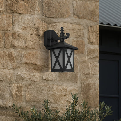 Eldon Exterior Wall Light Black