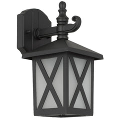 Eldon Exterior Wall Light Black