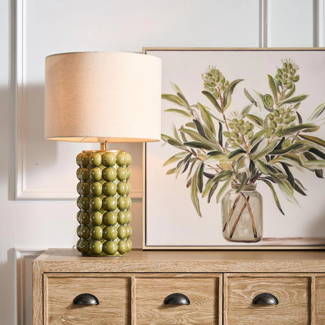 Condotti Ceramic Table Lamp & Shade