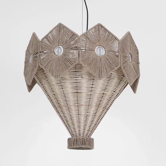 Havana Rattan & Jute Pendant